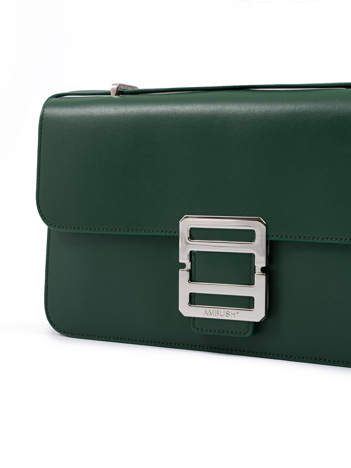 Ambush Grüne Leder Crossbody Tasche