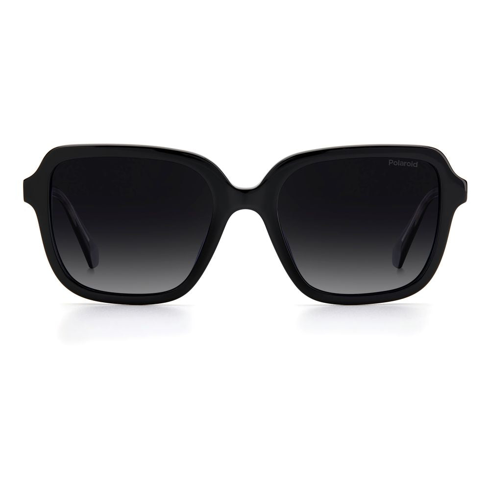Polaroid Schwarze Acetat-Sonnenbrille