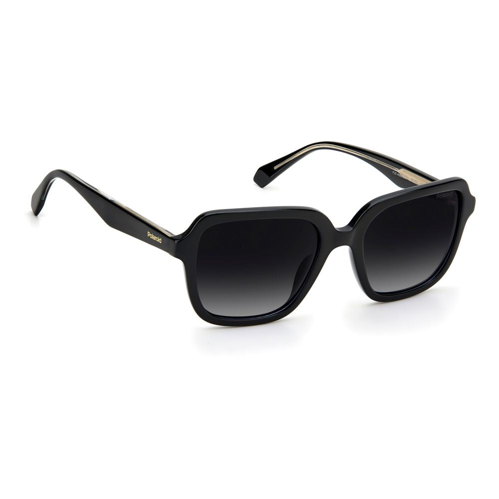 Polaroid Schwarze Acetat-Sonnenbrille