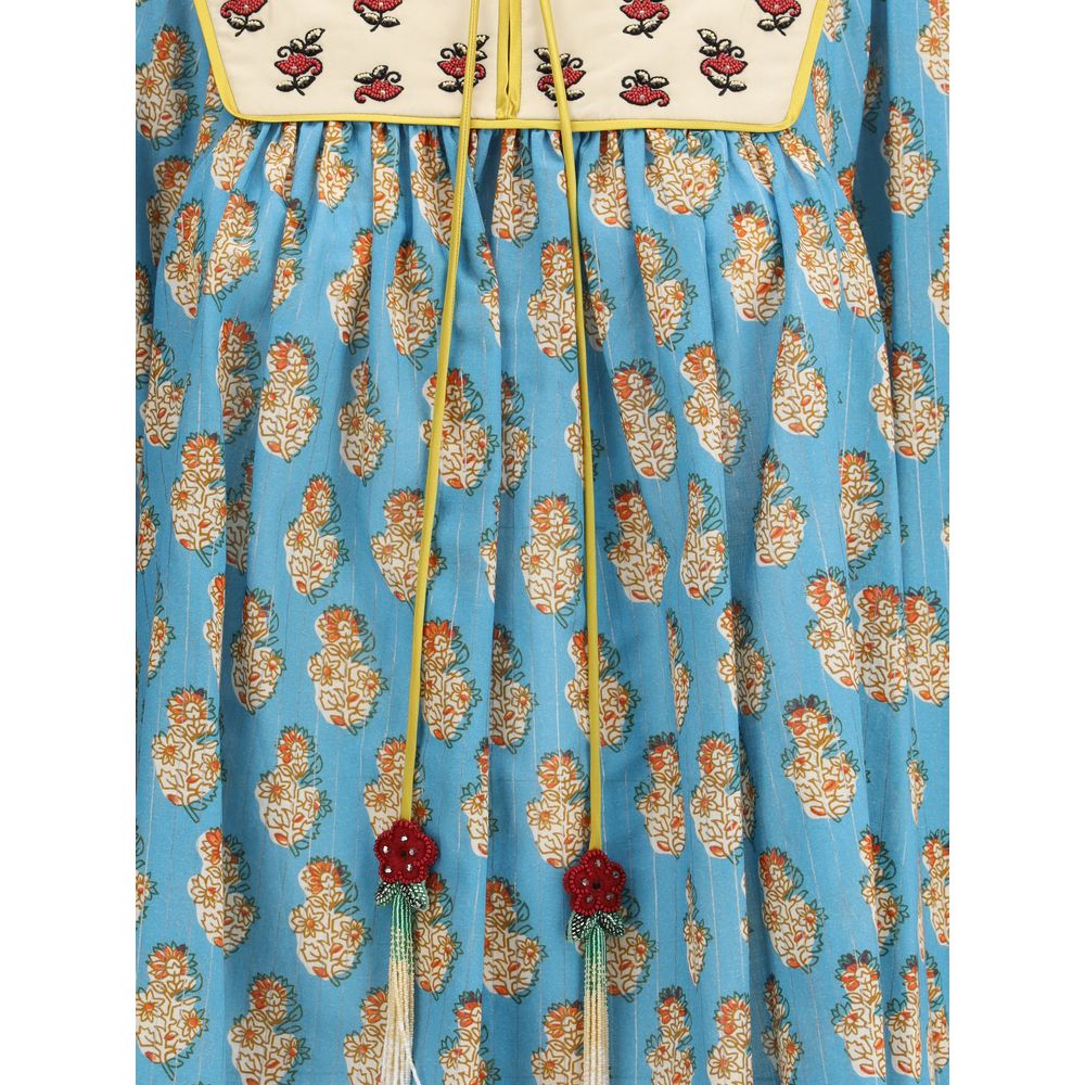 Valentino Bluse mit Petales D'Amour Druck