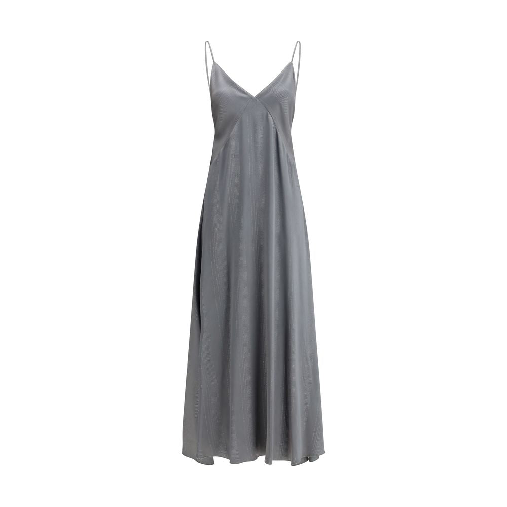 Forte_Forte Langes Kleid aus Seide