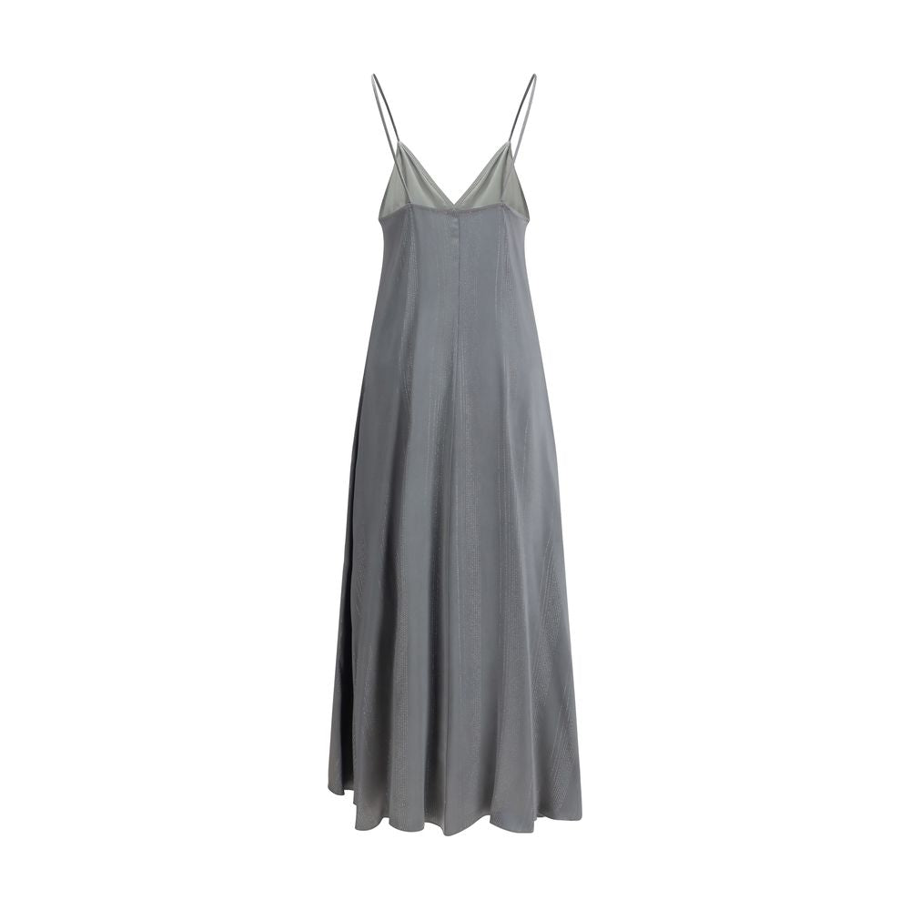 Forte_Forte Langes Kleid aus Seide