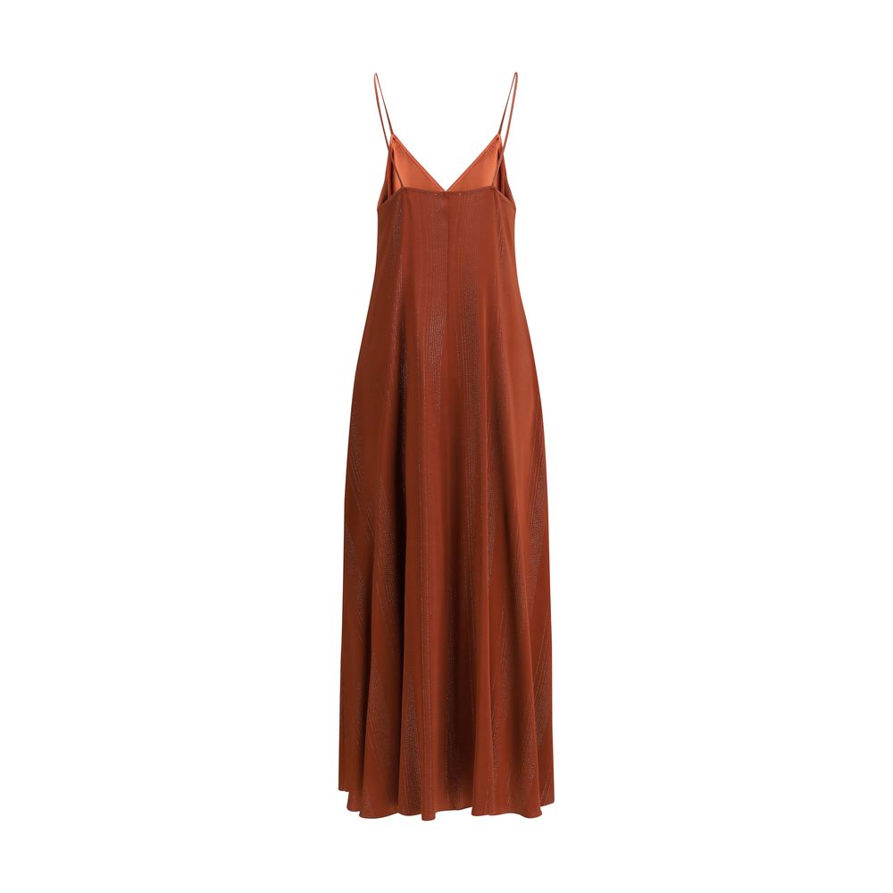 Forte_Forte Langes Kleid aus Seide