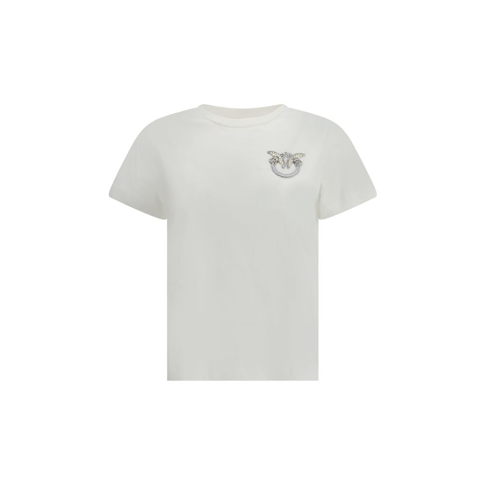 PINKO T-Shirt mit gesticktem Logo