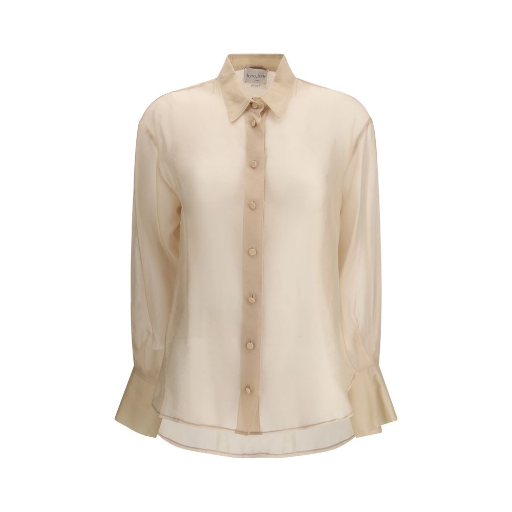 Forte_Forte Organza-Hemd