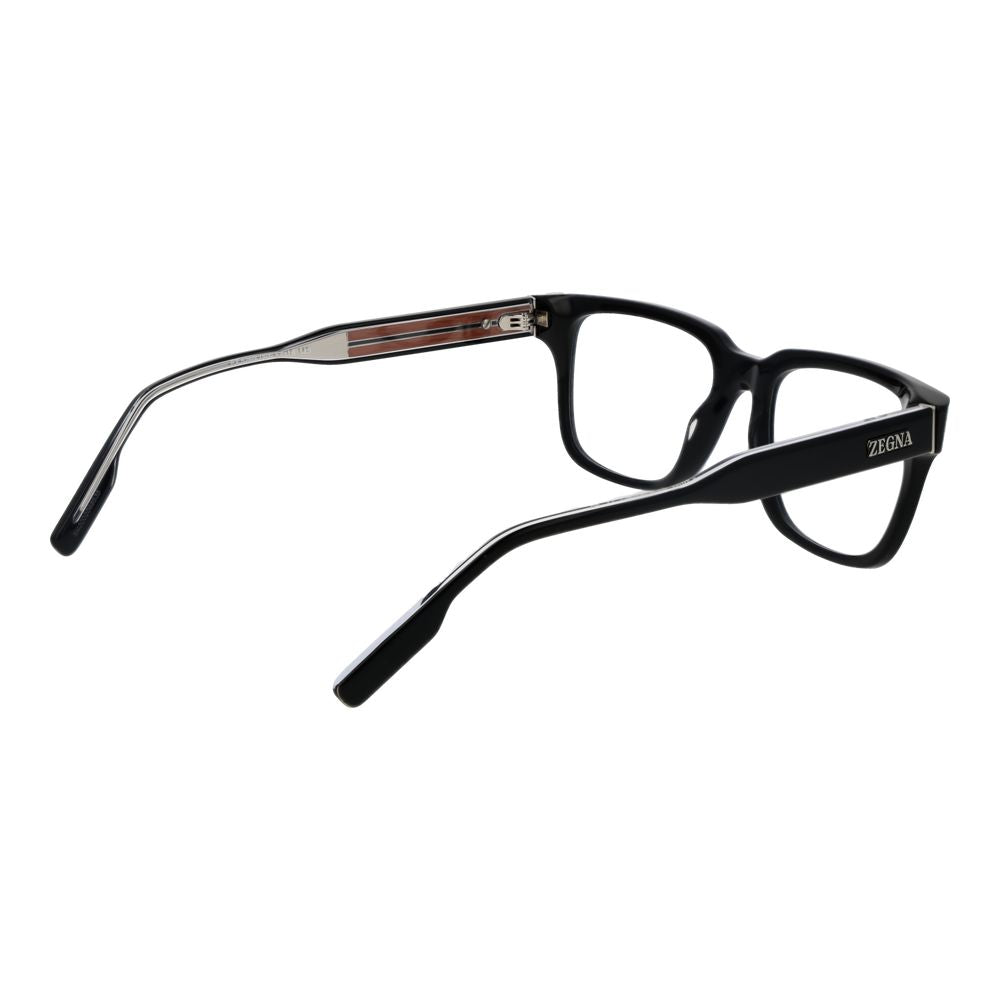 Ermenegildo Zegna Schwarze Brille aus Acetat (Gestell)