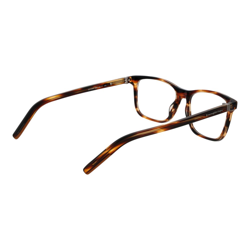 Ermenegildo Zegna Braune Acetat-Brille (Gestell)