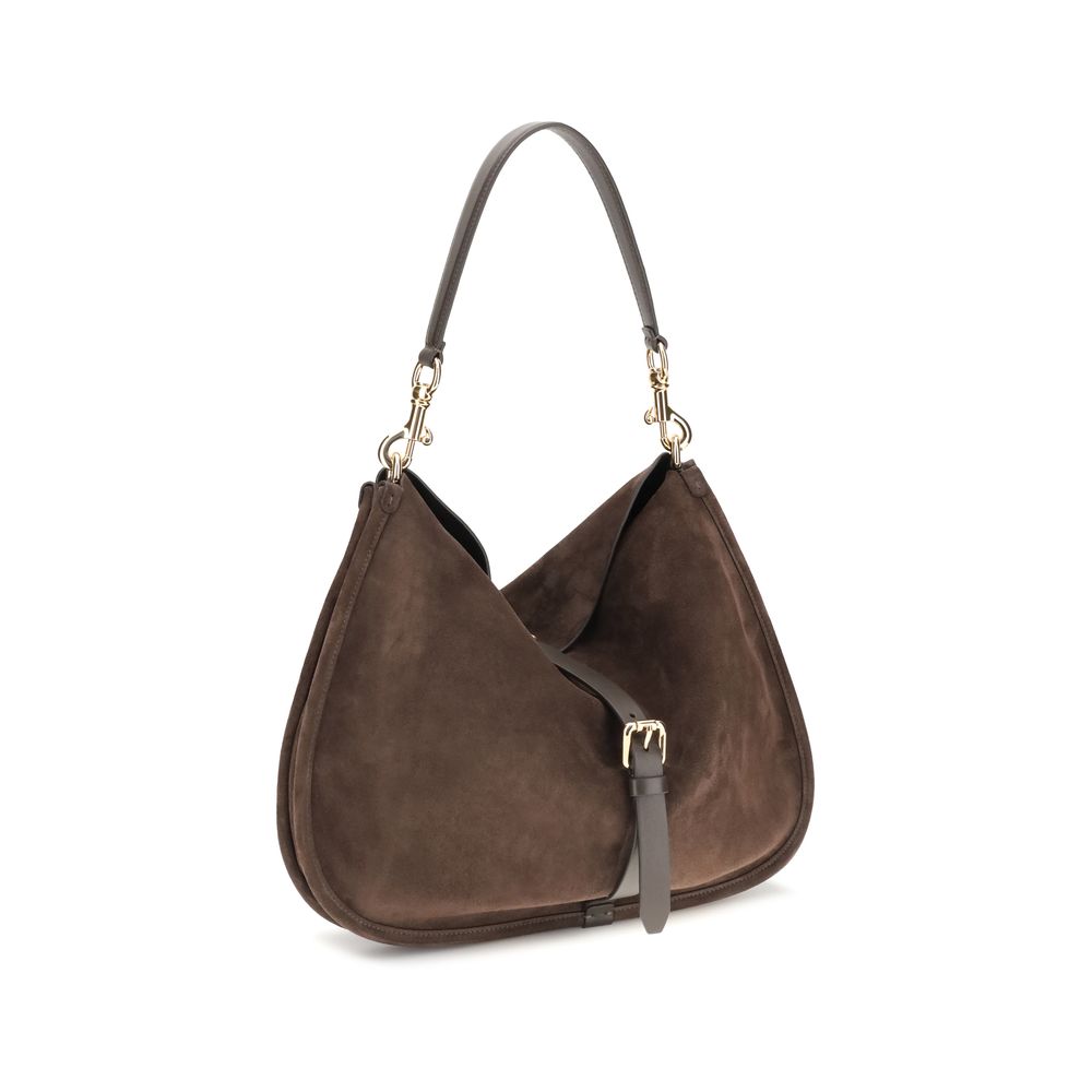 Etro Wildleder Pony Umhängetasche