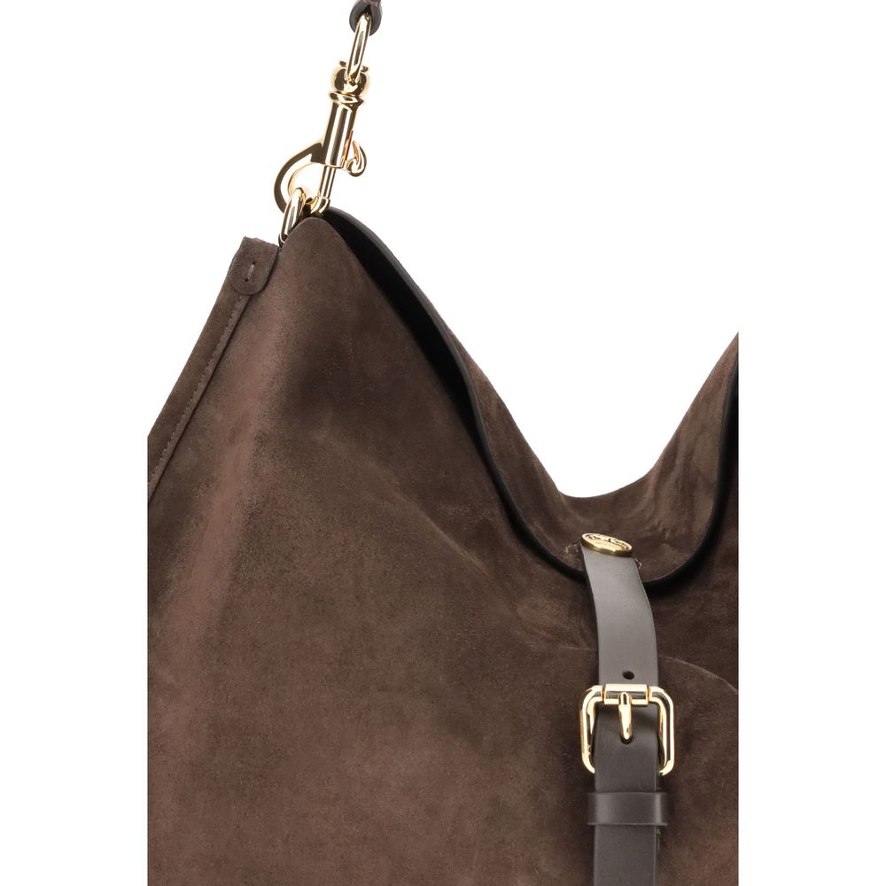 Etro Wildleder Pony Umhängetasche