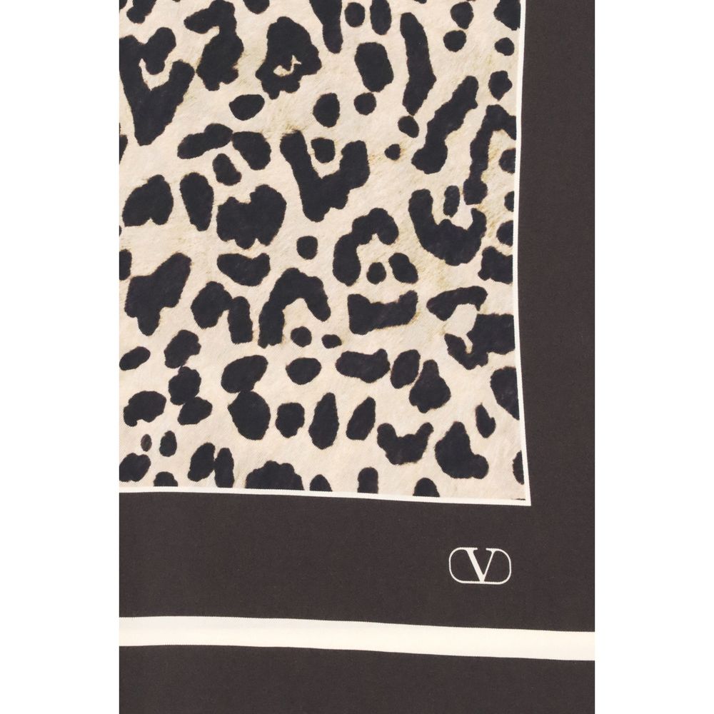 Valentino Garavani Foulard mit Leopardenmuster