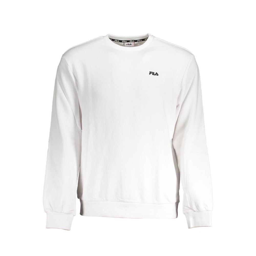 Fila Weißer Baumwollpullover
