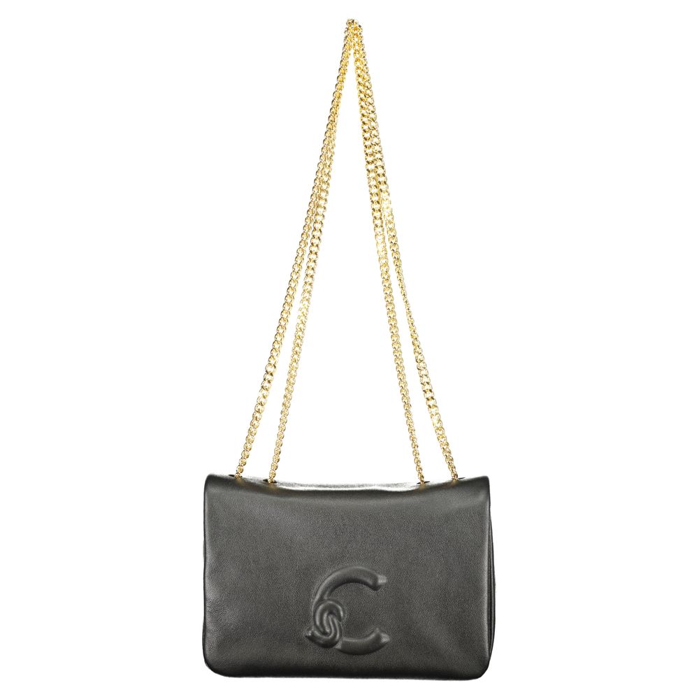 Coccinelle Schwarzes Leder Frauen Handtasche