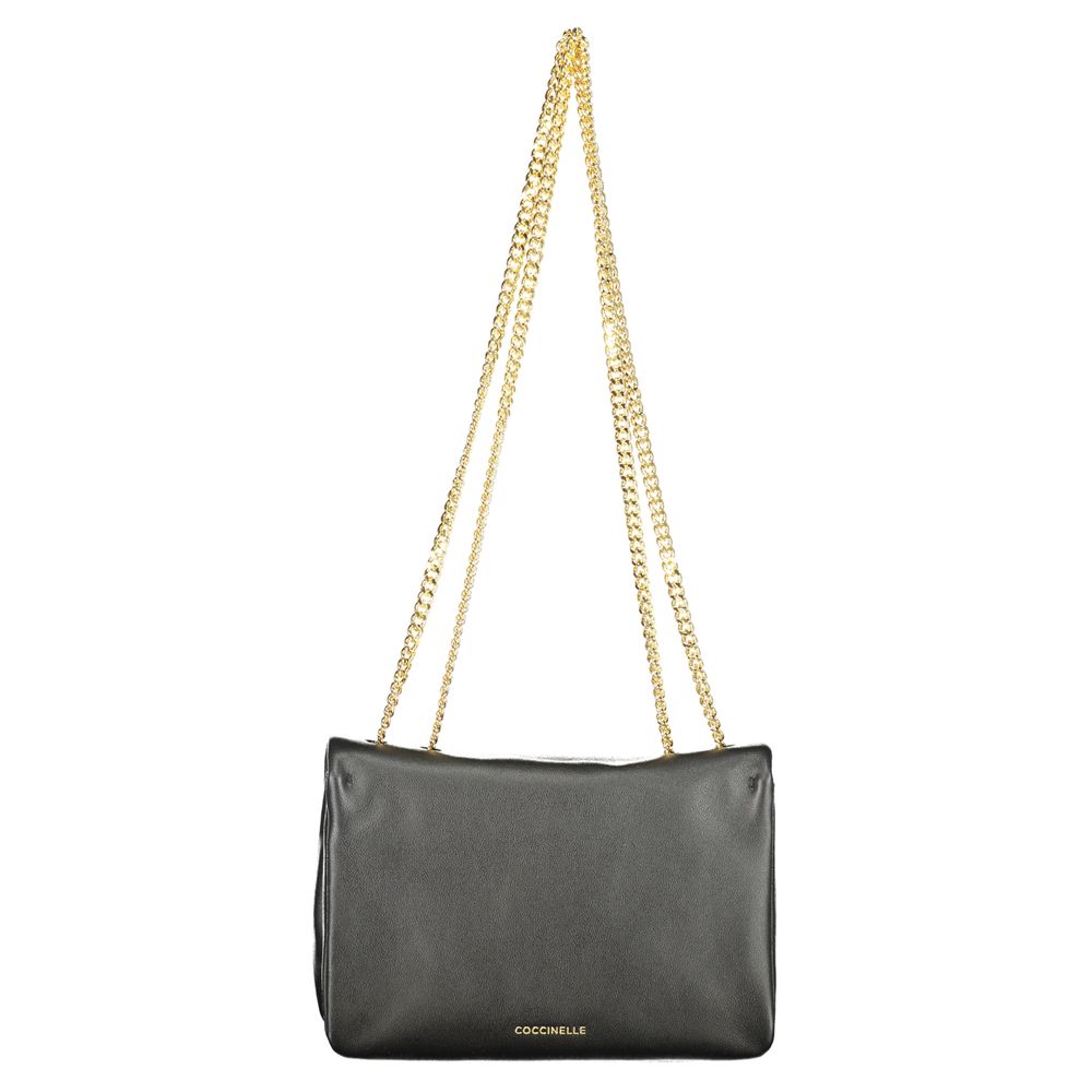 Coccinelle Schwarzes Leder Frauen Handtasche