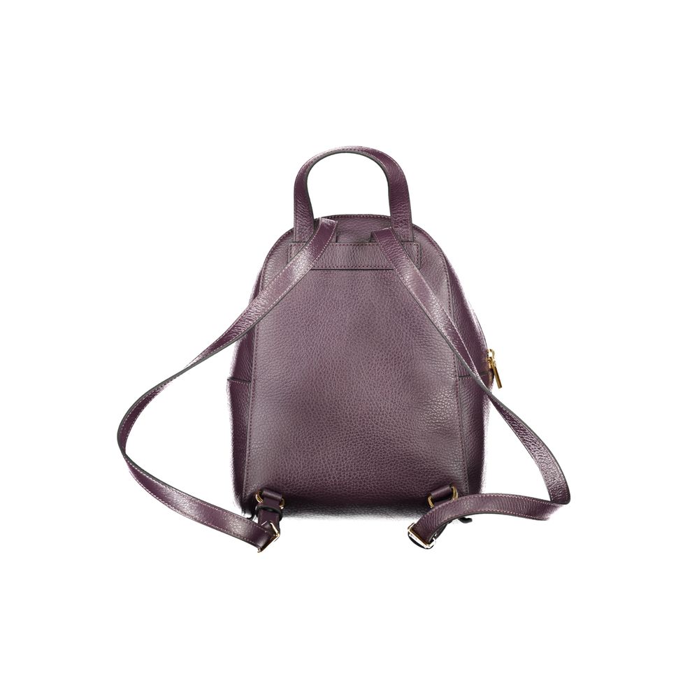 Coccinelle Violetter Leder-Rucksack für Frauen
