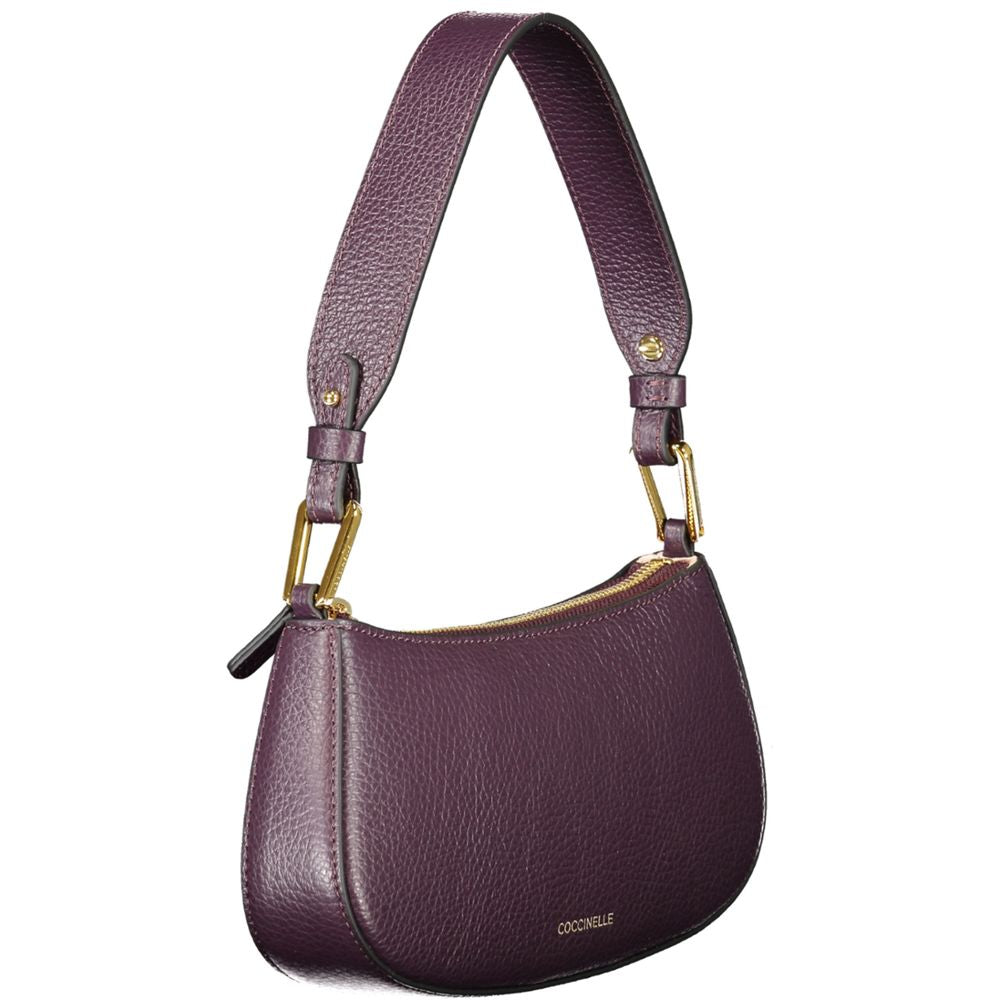 Coccinelle Lila Leder Frauen Handtasche