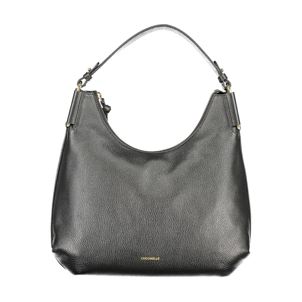 Coccinelle Schwarzes Leder Frauen Handtasche