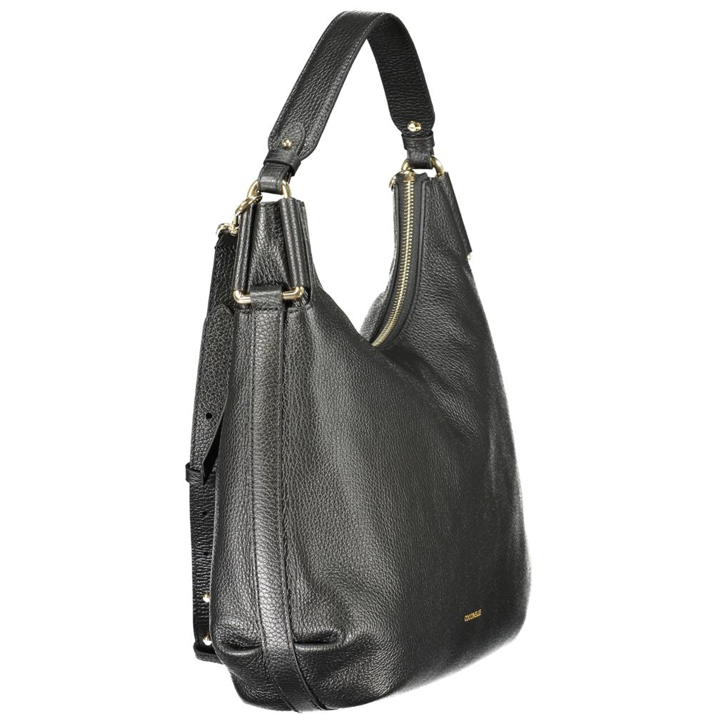 Coccinelle Schwarzes Leder Frauen Handtasche