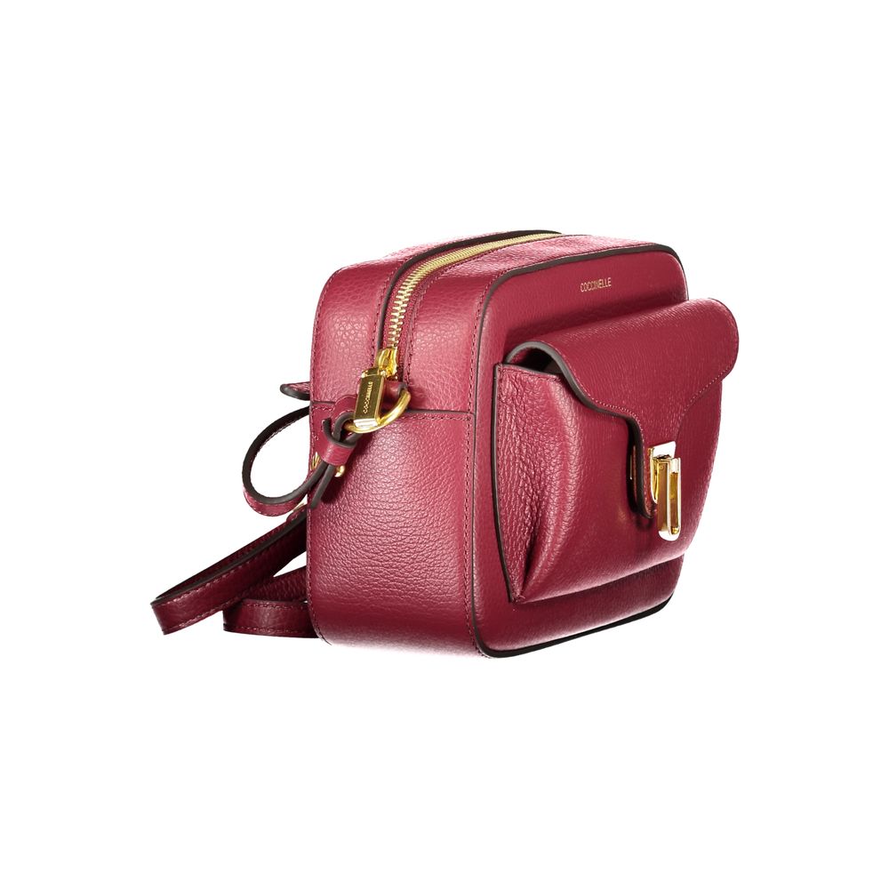 Coccinelle Lila Leder Frauen Handtasche