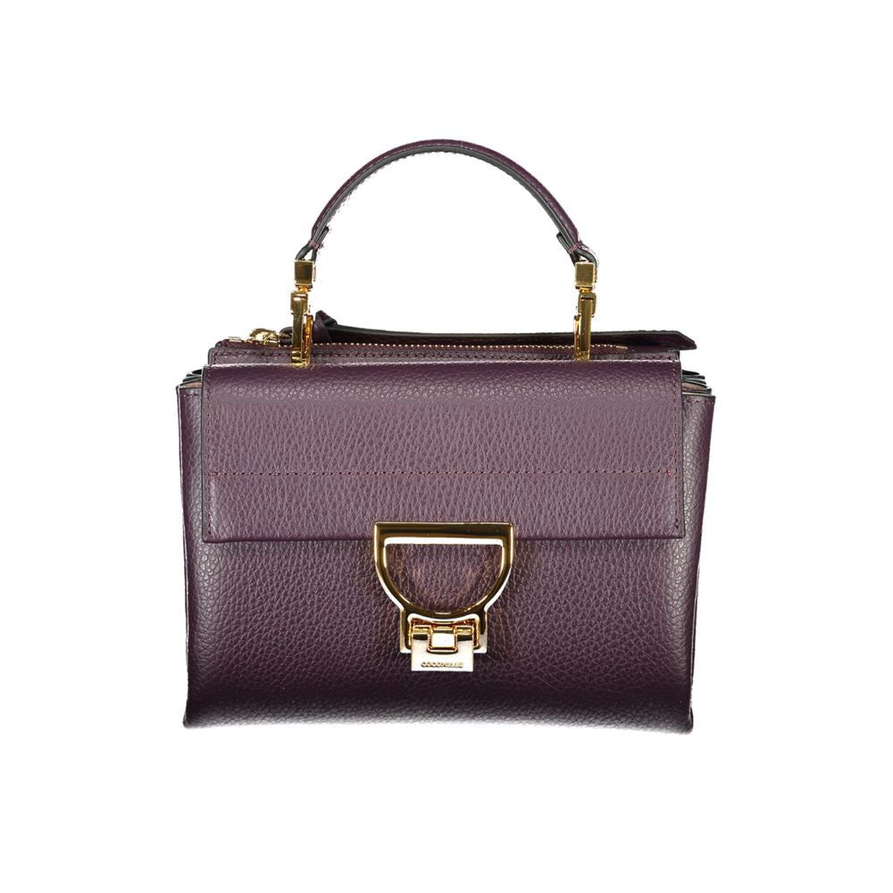 Coccinelle Lila Leder Frauen Handtasche