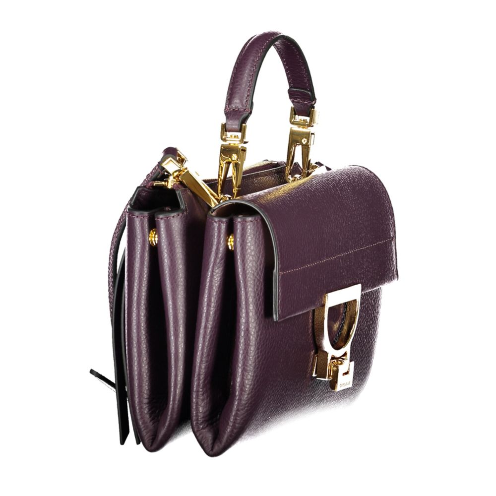 Coccinelle Lila Leder Frauen Handtasche