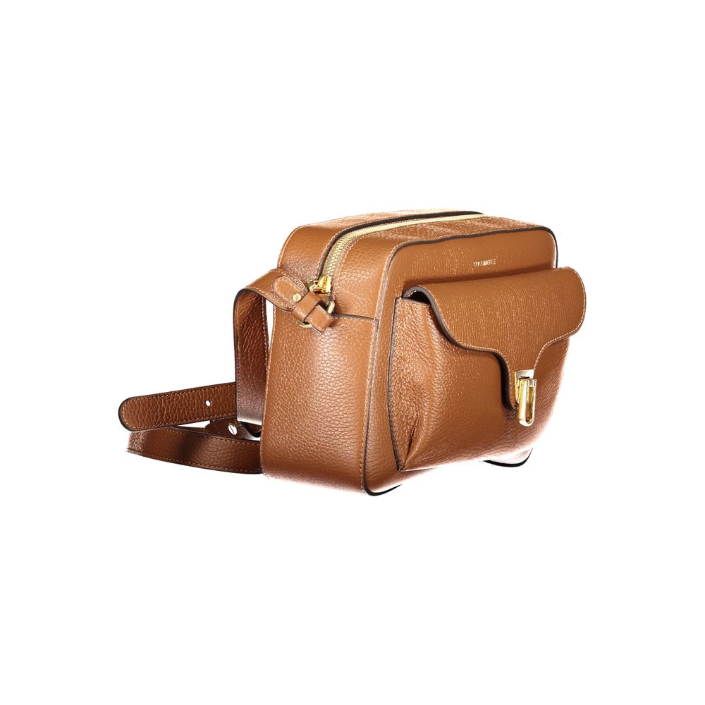 Coccinelle Braunes Leder Frauen Handtasche