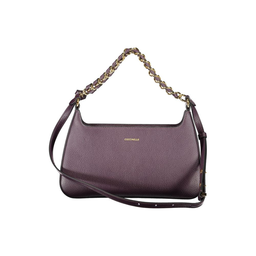 Coccinelle Lila Leder Frauen Handtasche
