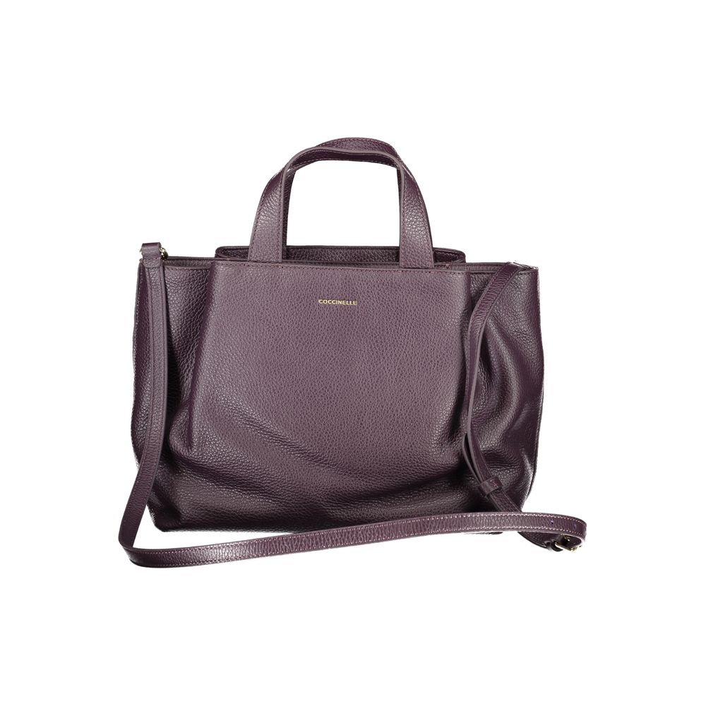 Coccinelle Lila Leder Frauen Handtasche