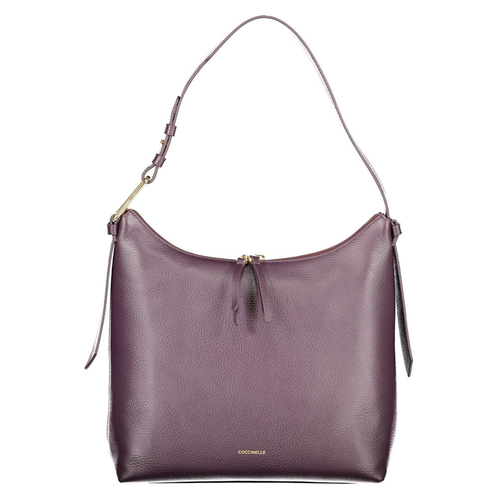Coccinelle Lila Leder Frauen Handtasche