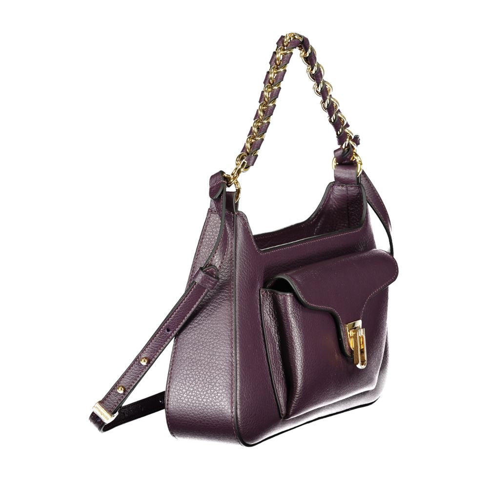 Coccinelle Lila Leder Frauen Handtasche