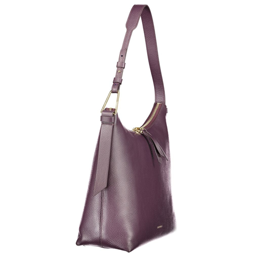 Coccinelle Lila Leder Frauen Handtasche