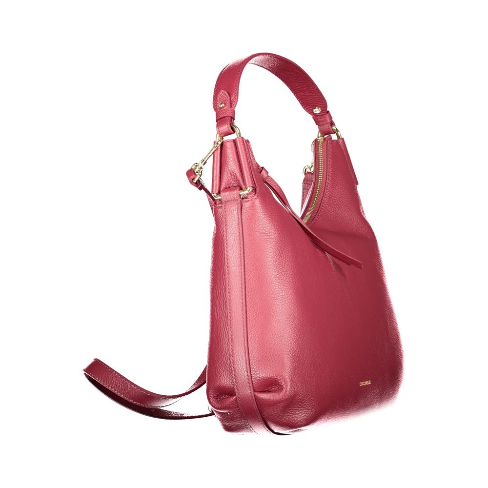Coccinelle Lila Leder Frauen Handtasche