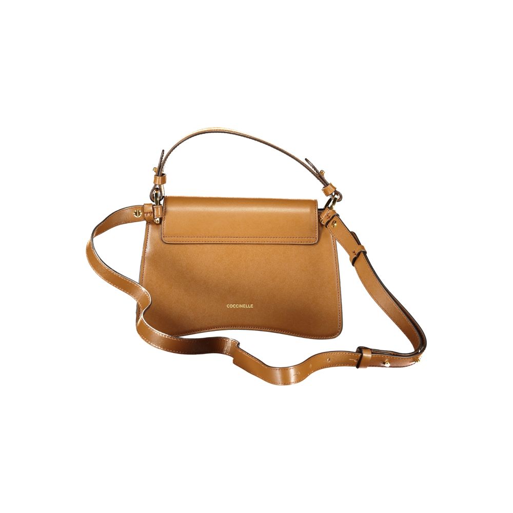 Coccinelle Braunes Leder Frauen Handtasche