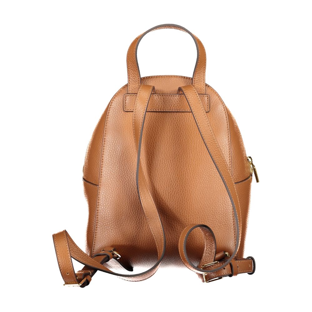 Coccinelle Brauner Leder-Rucksack für Frauen