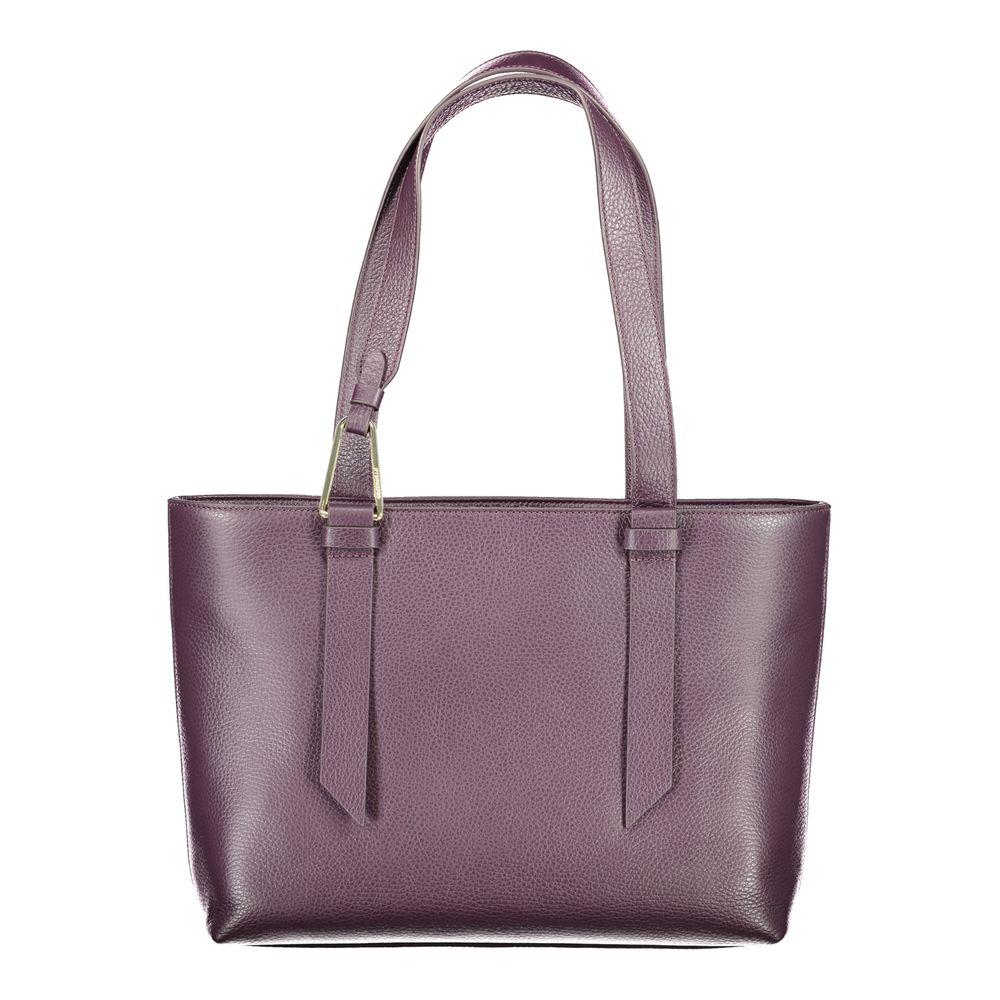 Coccinelle Lila Leder Frauen Handtasche