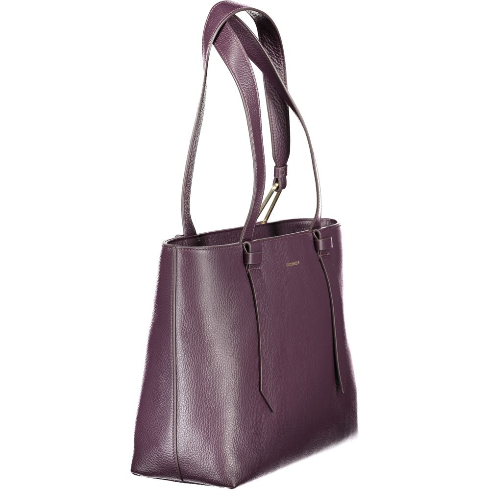 Coccinelle Lila Leder Frauen Handtasche
