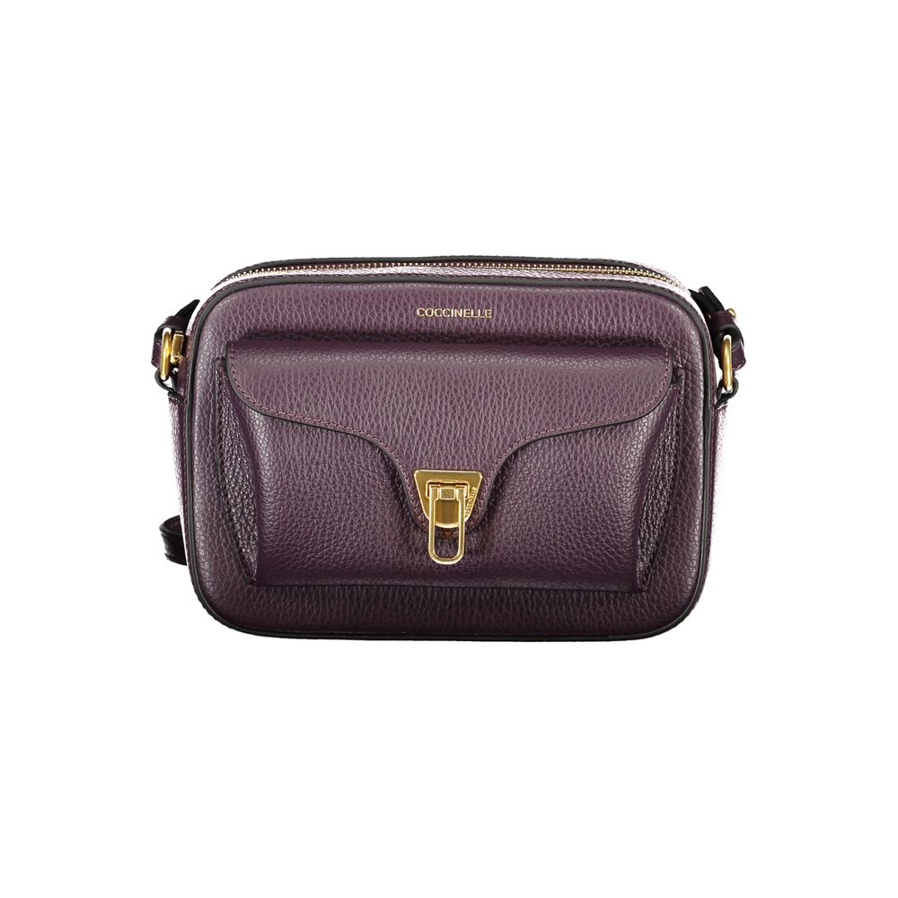 Coccinelle Lila Leder Frauen Handtasche