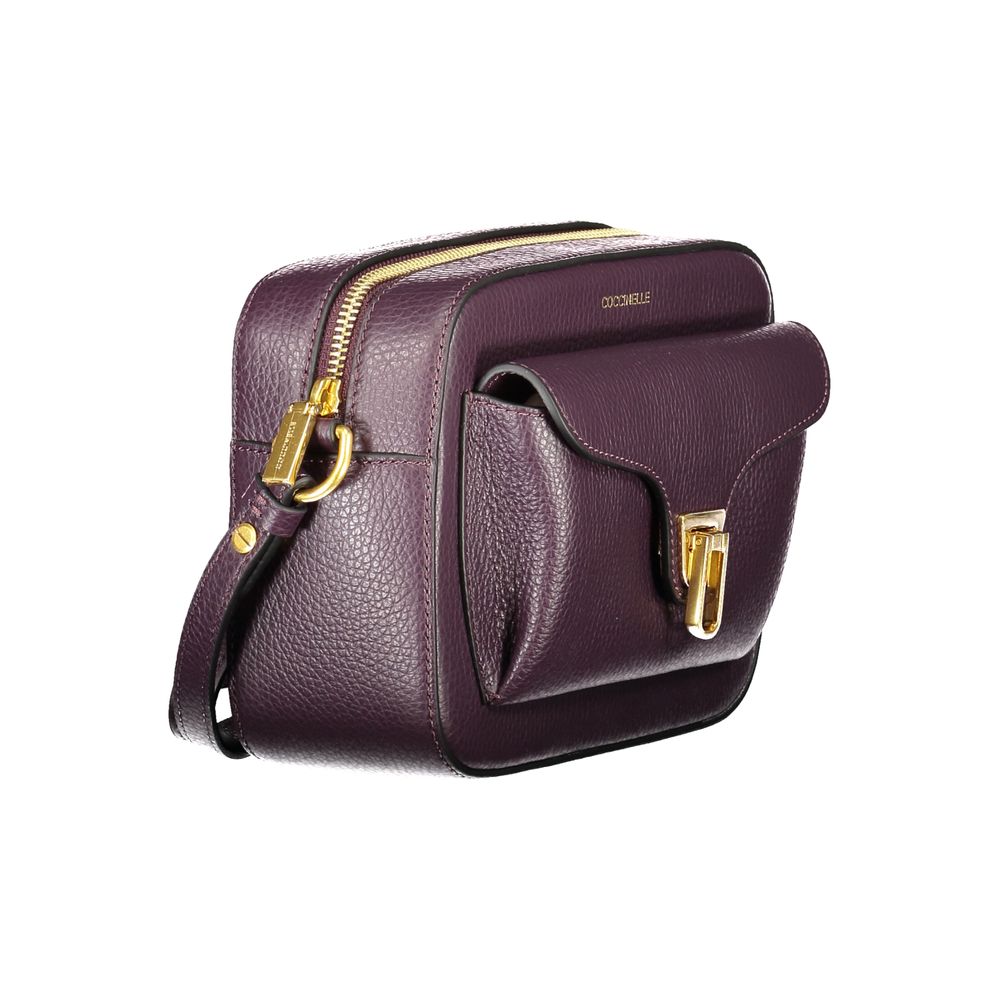 Coccinelle Lila Leder Frauen Handtasche