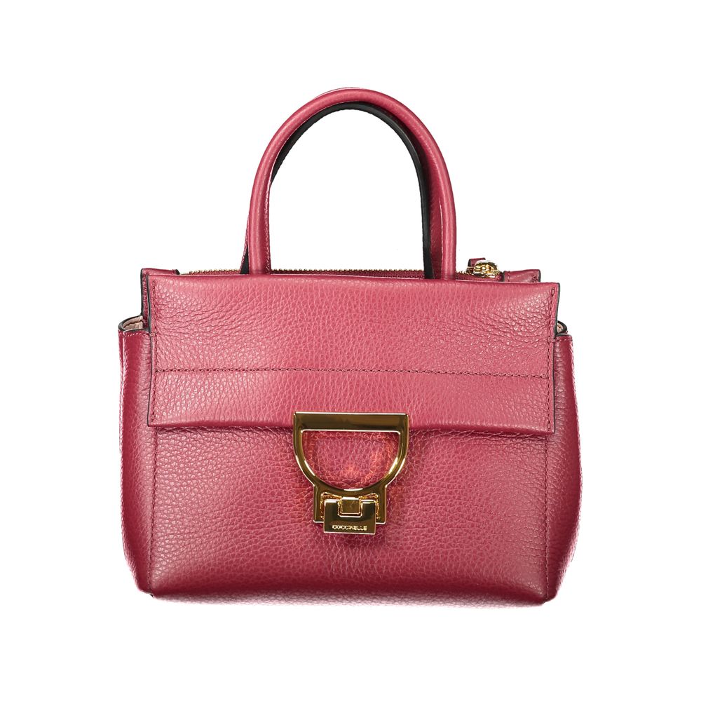 Coccinelle Lila Leder Frauen Handtasche