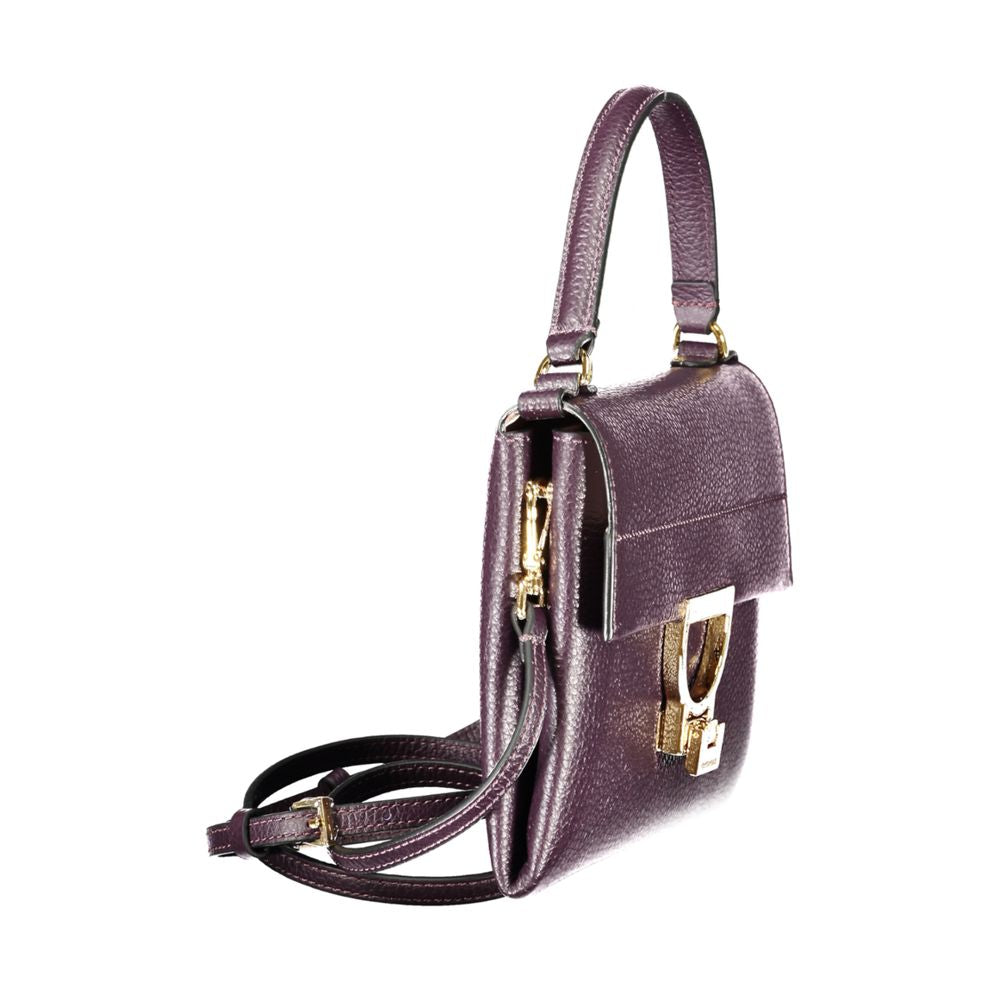 Coccinelle Lila Leder Frauen Handtasche