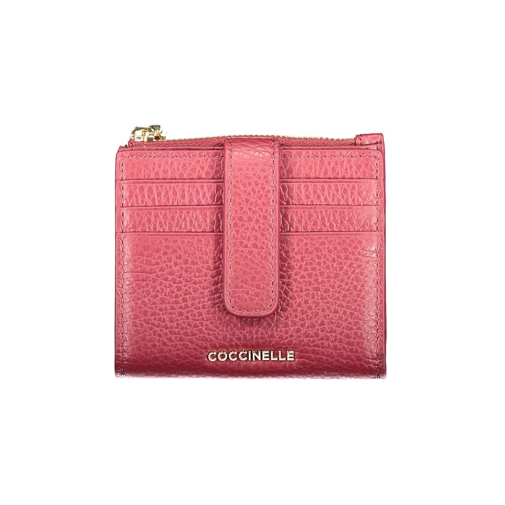 Coccinelle Lila Leder Damen Geldbörse