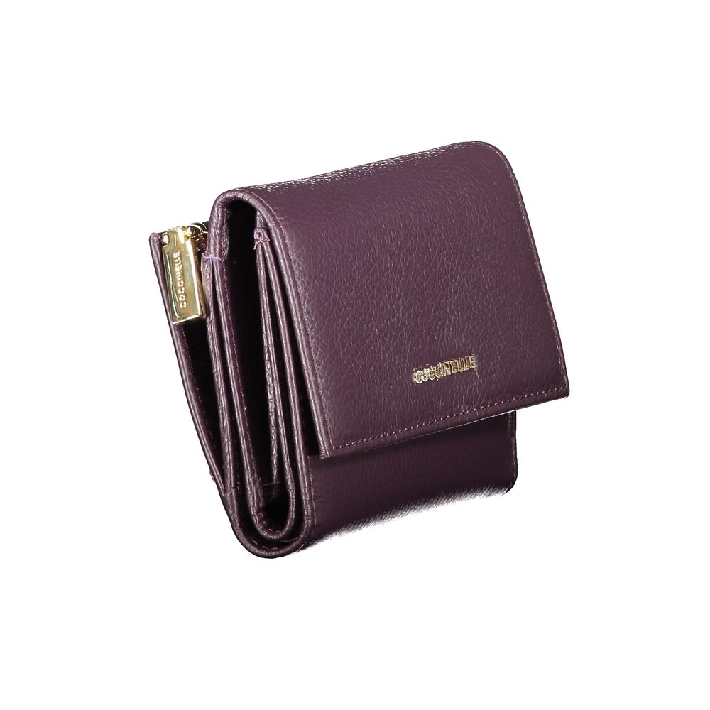 Coccinelle Lila Leder Damen Geldbörse