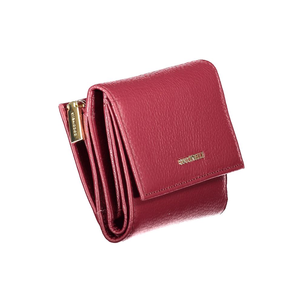 Coccinelle Lila Leder Damen Geldbörse