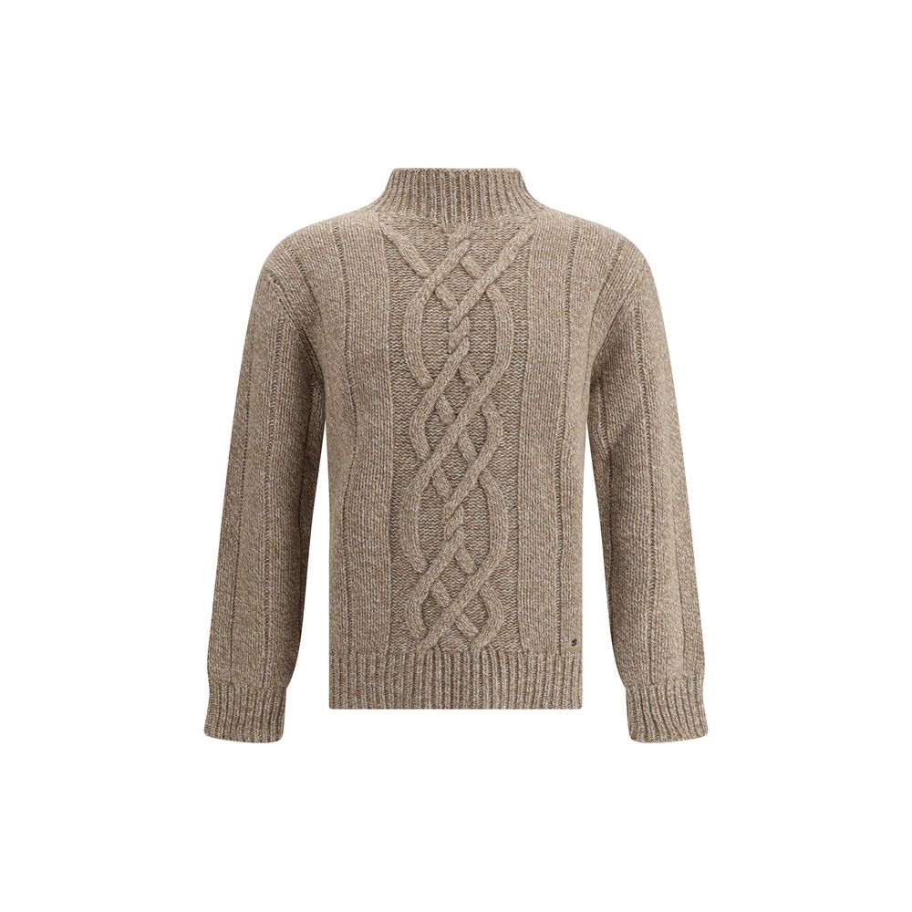 Brooksfield Pullover aus gewebtem Garn