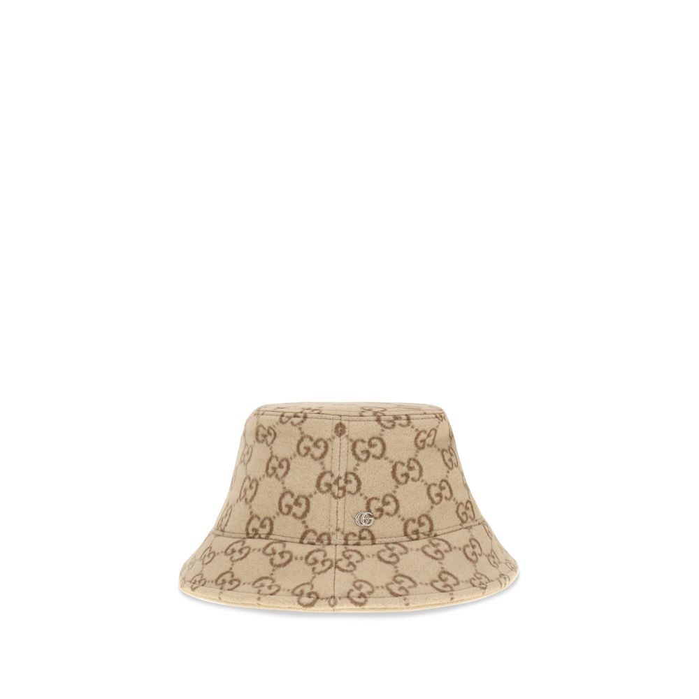 Gucci GG Jacquard-Woll-Eimerhut