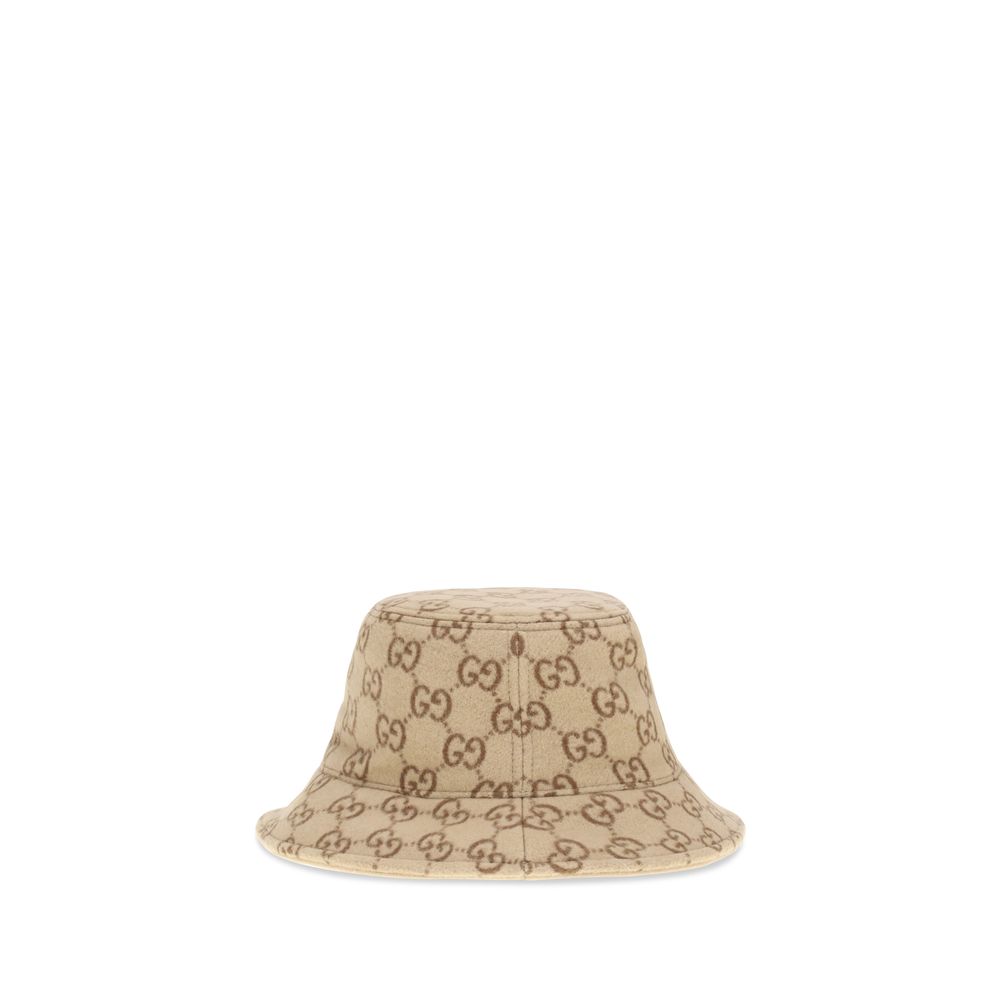 Gucci GG Jacquard-Woll-Eimerhut