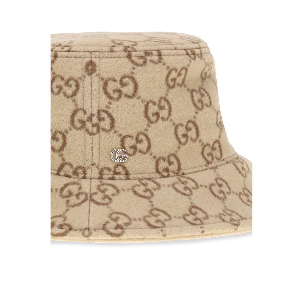 Gucci GG Jacquard-Woll-Eimerhut