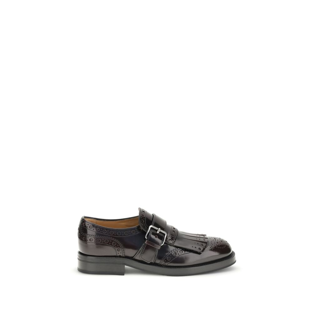 Church's Schnalle Mönchsriemen Schnürschuhe