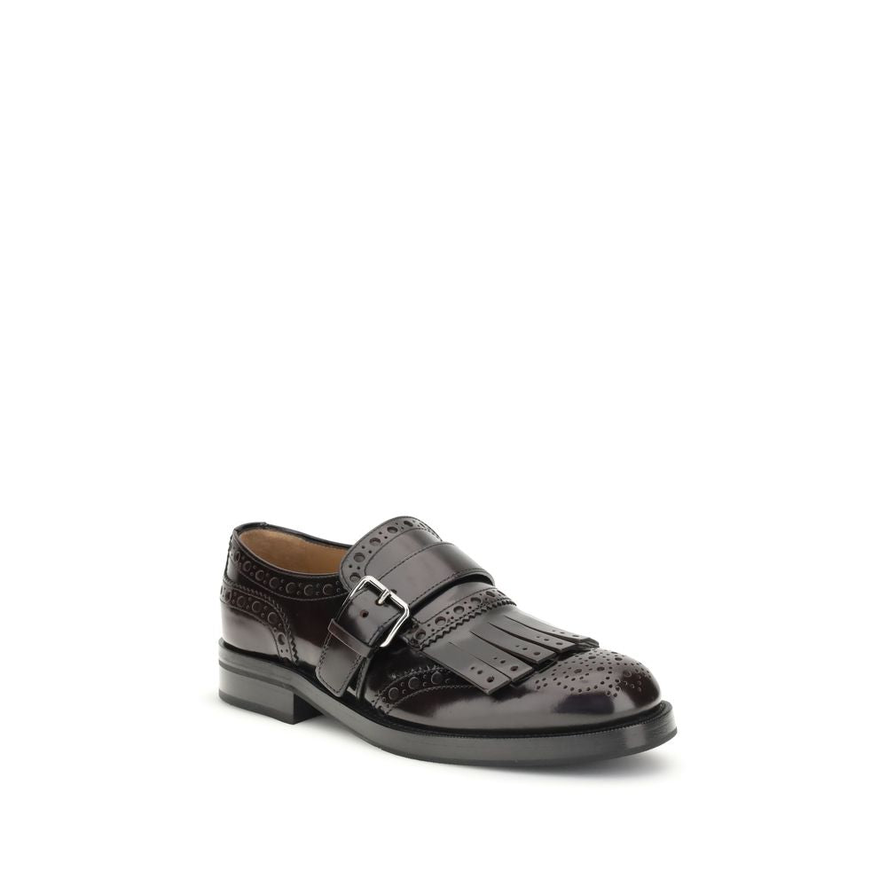 Church's Schnalle Mönchsriemen Schnürschuhe