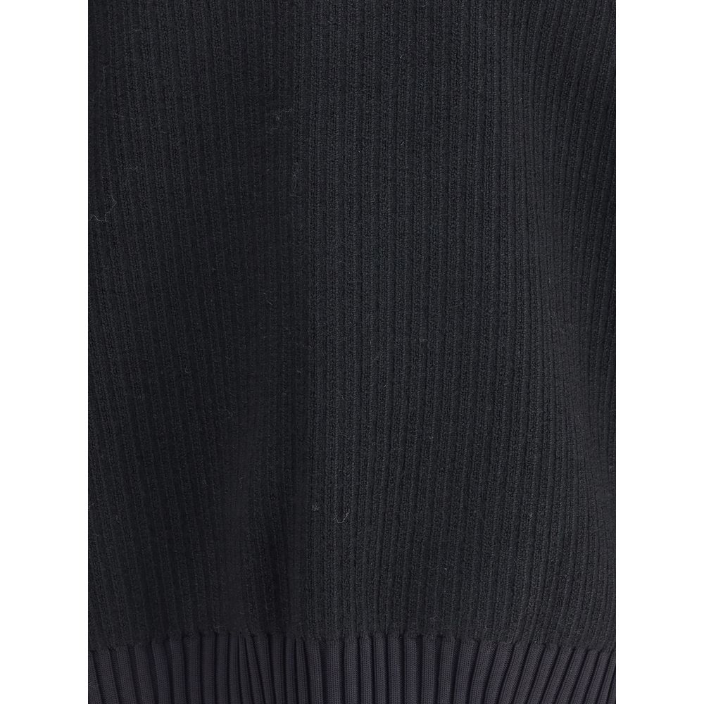 Y-3 Gefütterter Crew Pullover aus Wolle