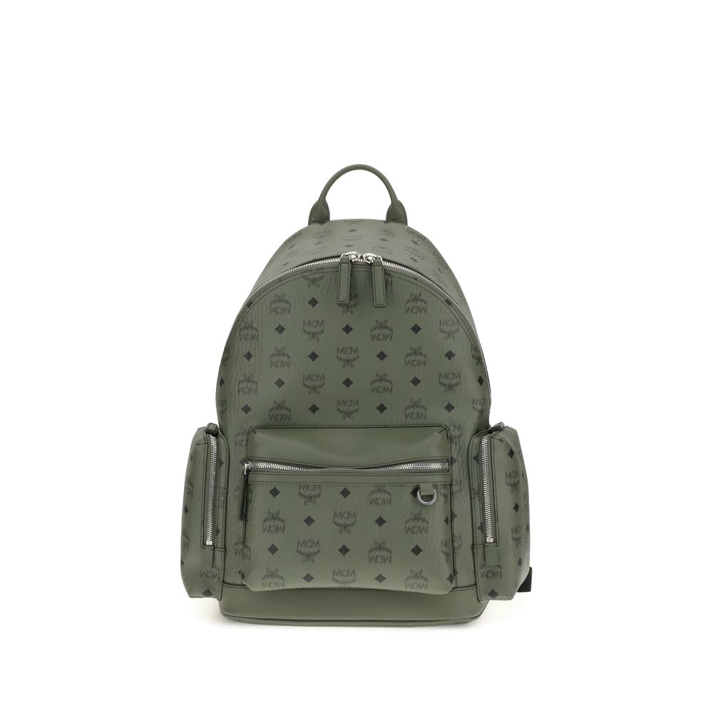 MCM Bedruckter Stark-Rucksack aus Segeltuch